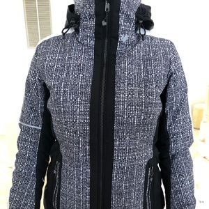 Black and White Obermeyer Ski jacket
